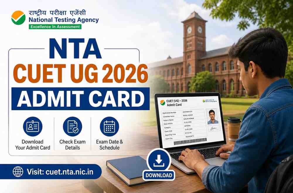 NTA CUET UG Admit Card 2026 OUT – अभी Download करें! | पूरी जानकारी हिंदी में chatgptimagemay5202608 03 40p
