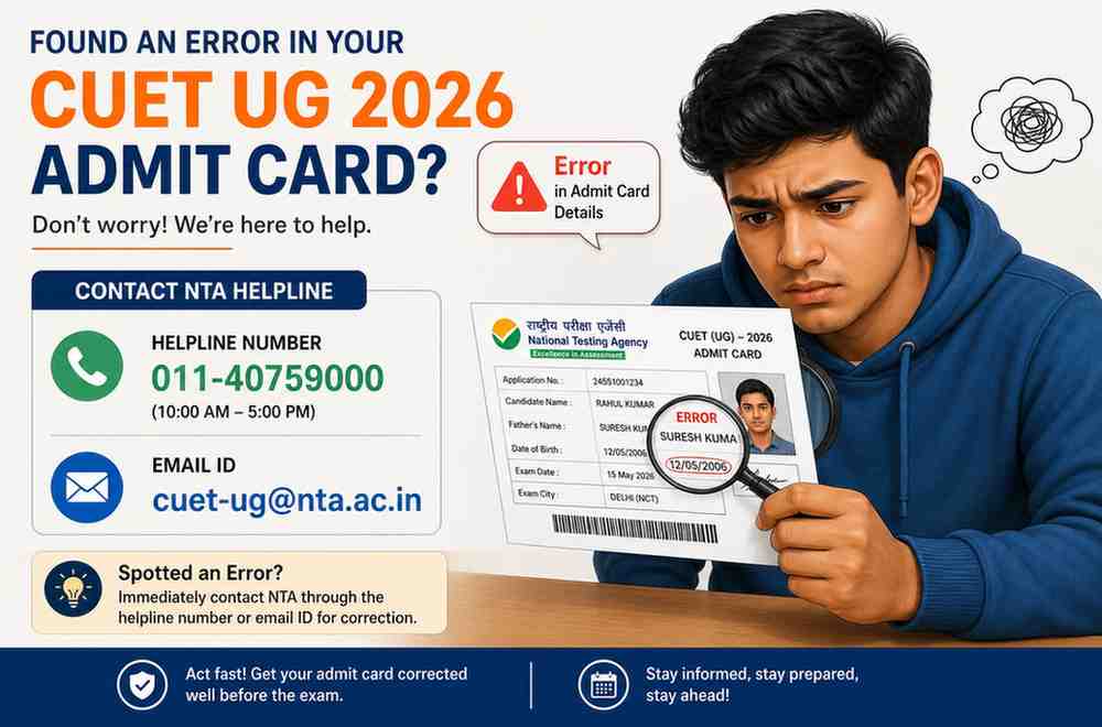 NTA CUET UG Admit Card 2026 OUT – अभी Download करें! | पूरी जानकारी हिंदी में chatgptimagemay5202608 37 25p