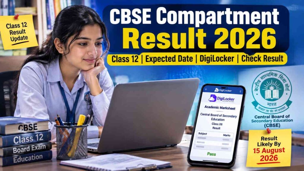The CBSE Class 12 compartment result 2026